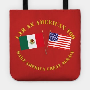 I am an American Too - English - MAGA Tote