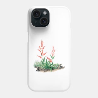 January 17th birthday flower Phone Case