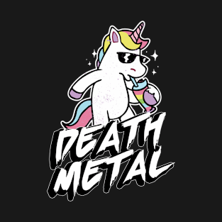Drinking Death Metal Unicorn T-Shirt