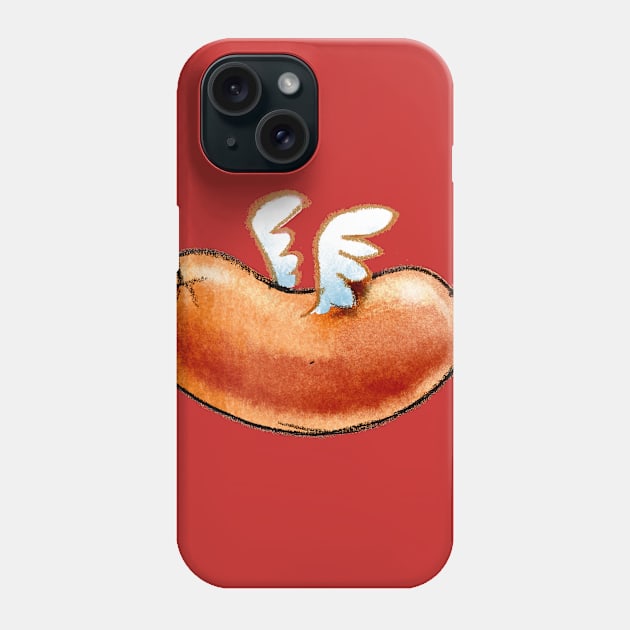 Flying Sausage Phone Case by MankySock