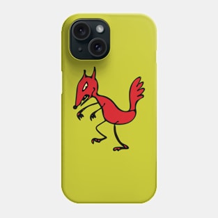 FOXY MCFOX, THE FOXIEST FOX IN ALL OF FOXTOWN! illustration Phone Case