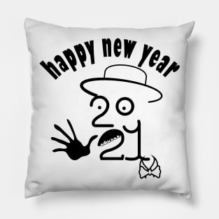 happy new year 2021 Christmas&Happy New Year Eve Pillow