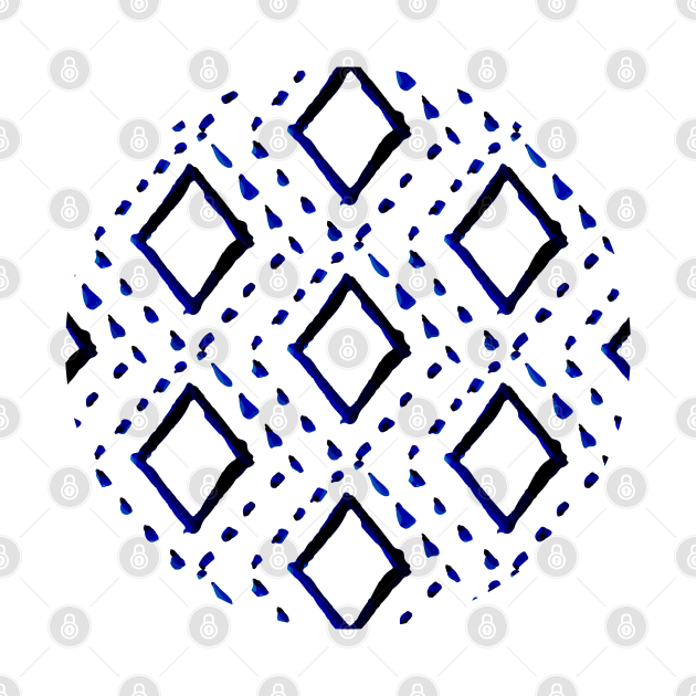 Shibori Tribal Pattern by bruxamagica