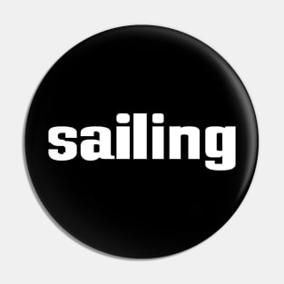 Sailing Pin