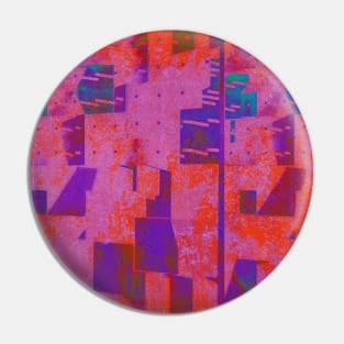 Grunge with patterns Pin