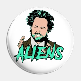 Giorgio Tsoukalos Aliens Pin