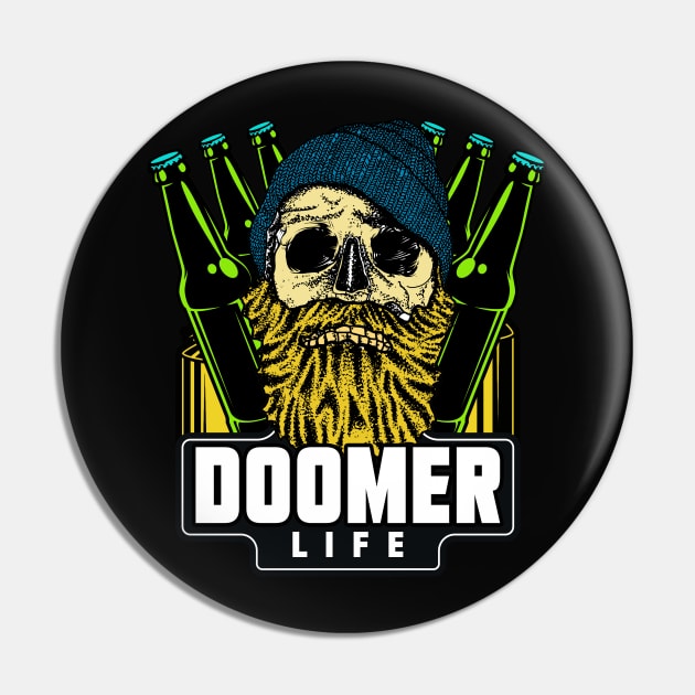 LIFE AS A DOOMER Pin by theanomalius_merch