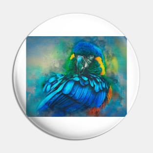 Macaw Magic Pin