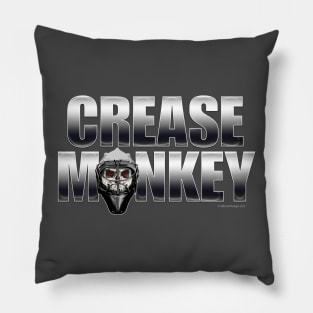 Crease Monkey (Hockey) Pillow