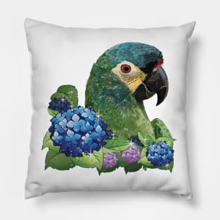 Severe macaw Pillow