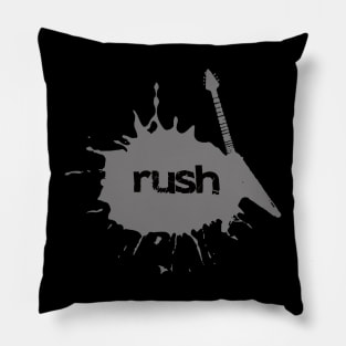 vintage rush band` Pillow