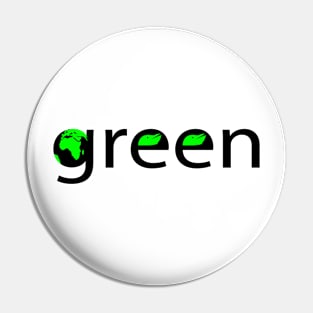 Green Earth Pin