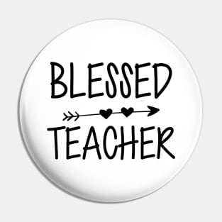 Teacher - Blessed Teacher Pin