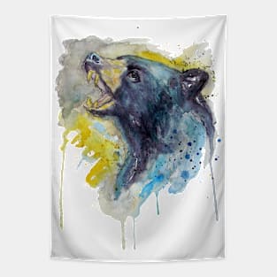 Black Bear Tapestry