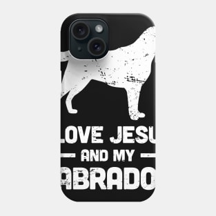 Labrador - Funny Jesus Christian Dog Phone Case