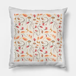 Seamless summer tiny floral pattern Pillow