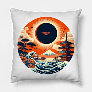 Total Eclipse: April 8, 2024 Pillow