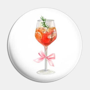 Coquette Aperol Spritz Pin