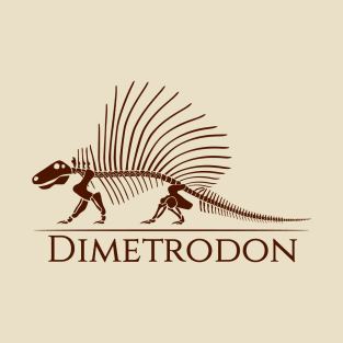 Dimetrodon Skeleton T-Shirt