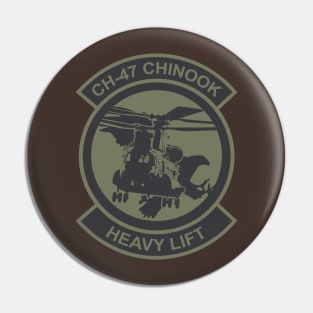 CH-47 Chinook Patch Pin