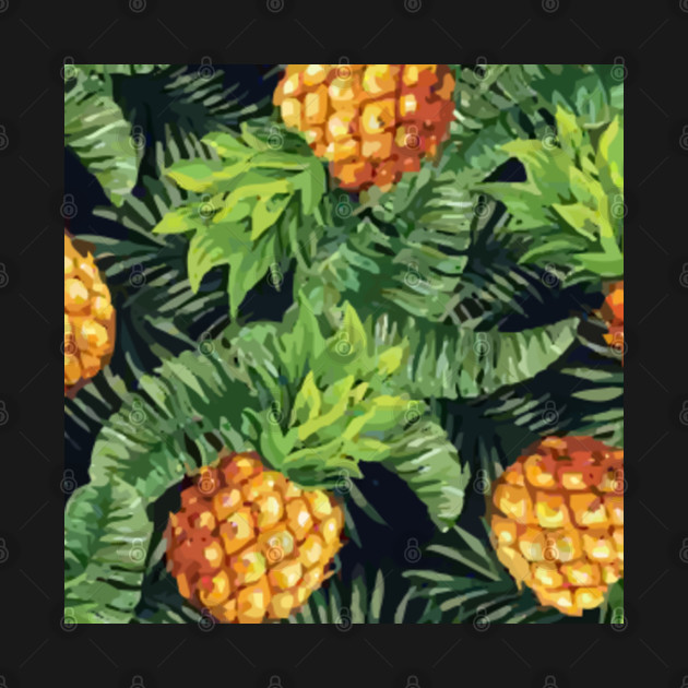 Discover Pineapples Palm Leaves - Pineapples - T-Shirt