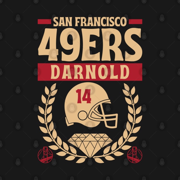 San Francisco 49ERS Darnold 14 Edition 2 by Astronaut.co