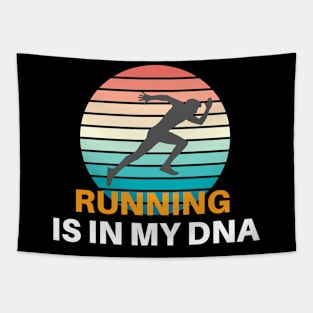 Running  Is In My Dna Tapestry