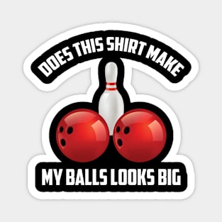 Funny Bowling Magnet