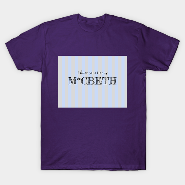 macbeth t shirt size chart
