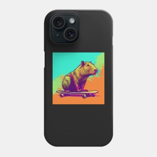 Capybara Popstar Phone Case