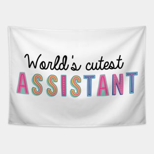 Assistant Gifts | World's cutest Assistant Tapestry