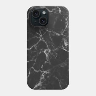 Black Marble Phone Case