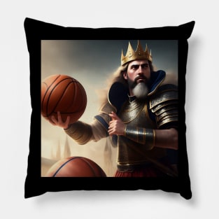 Sacramento Basketball Pillow