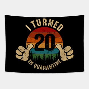 I Turned 20 In Quarantine Tapestry