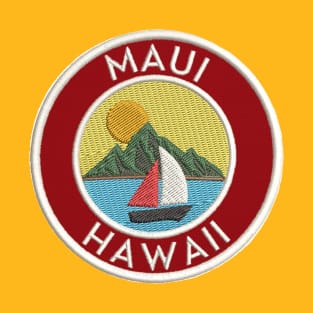 Maui Hawaii Patch T-Shirt