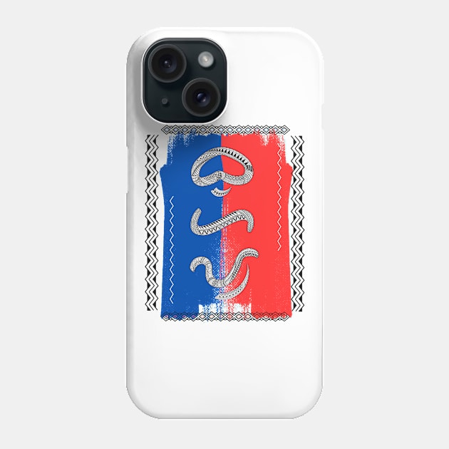 Philippine Flag / Baybayin word Buhay (Life) Phone Case by Pirma Pinas