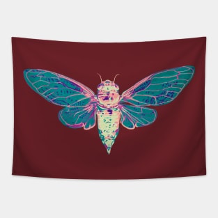 Flying Cicada Tapestry