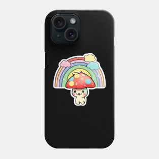 Trippy Kawaii Mushroom Phone Case