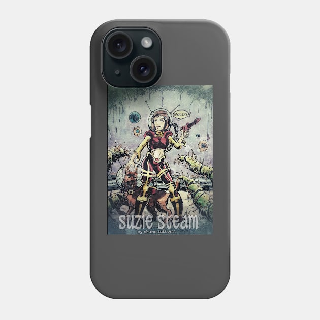 Suzie Steam on Planet X Phone Case by SHANE LUTTRELL DESIGNS