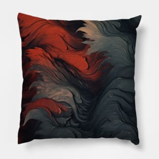 Stylized Surface Texture Pillow