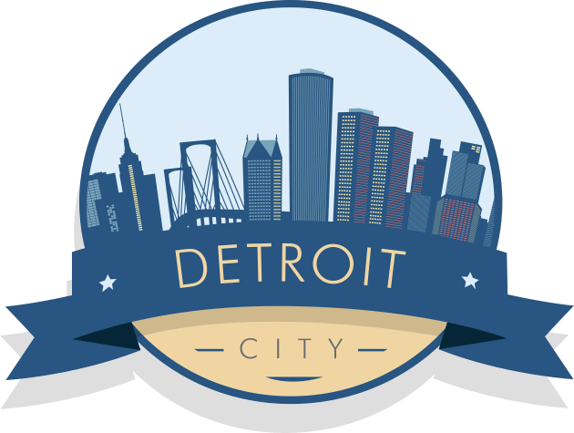 Detroit Kids T-Shirt by LR_Collections