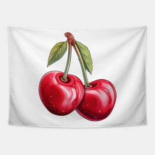 Cherries Art Tapestry