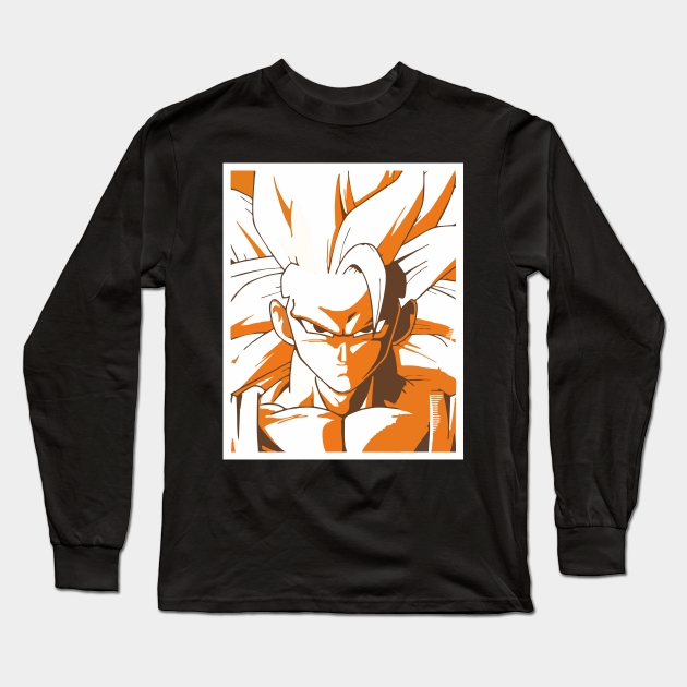 Goku Super Saiyan 3 Dragon Ball Z Super Saiyan Long Sleeve T Shirt Teepublic Goku Super Saiyan 3 Dragon Ball Z Super Saiyan Long Sleeve T Shirt Teepublic