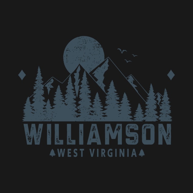 Williamson West Virginia Mountain Sight by jennlie