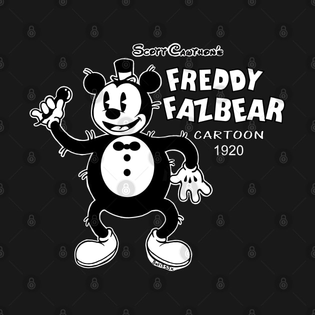 Freddy Fazbear 1920 cartoon by Bat13SJx