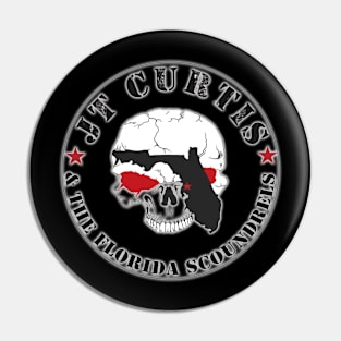 JT Curtis Logo w/ White Glow Pin