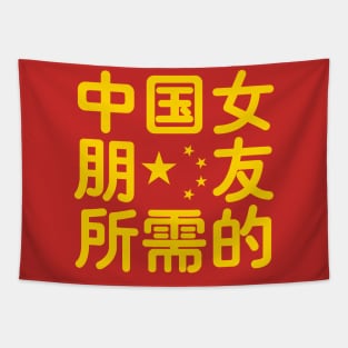 Looking for a Chinese Girlfriend Tapestry