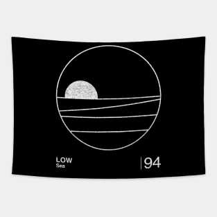 Low / Minimalist Graphic Artwork Fan Design Tribute Tapestry