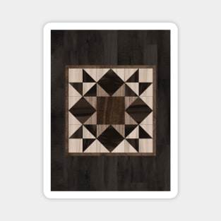 Barn Quilt - Dark Magnet