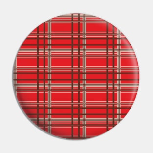 Buffalo,Checkered,Red Plaid Pin